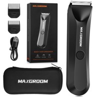 MAXGROOM Višenamjenski trimer RFCD-9087 s LED svjetlom, crni