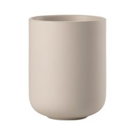 ZONE Bež čaša za četkice za zube od kamenine Sensu