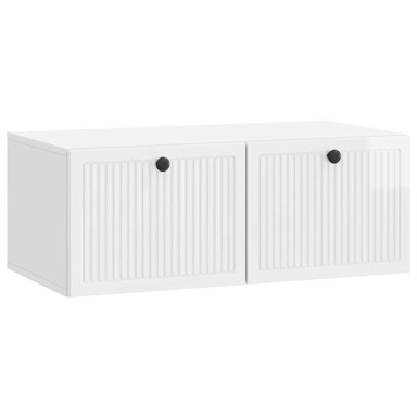 TV ormarić zidni 78,5 x 41 x 30 cm, bijeli visokog sjaja
