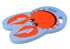 Pjenasta podloga za plivanje Crab, plava, 120 cm