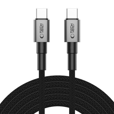 TECH-PROTECT Kabel Ultraboost DNA Pleteni Type C to Type C 60W/3A, 25cm