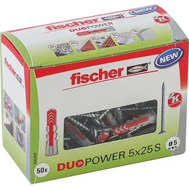 FISCHER Tipla DUOPOWER 5x25 S LD 50 kom