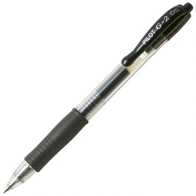 PILOT Gel roler Grip G2 BL-G2-5-B, 0,5 mm, crni