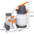 BESTWAY Pješčana pumpa Sandway 58497, protok 5678 l/h