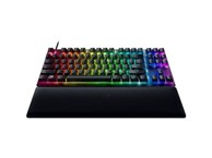 RAZER Tipkovnica Huntsman V2 Tenkeyless, Purple Linear Optical Switch, RGB, US Layout, USB