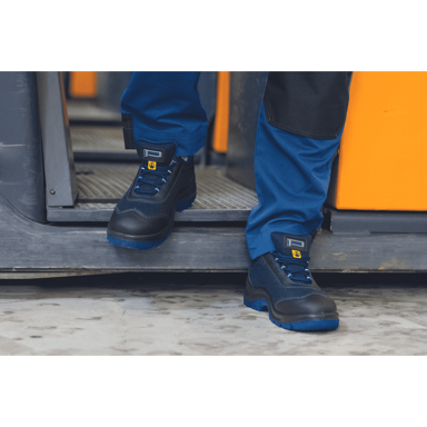 CERVA Niske cipele Wade Mf Esd S1p Src, crne/plave, 40