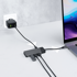 GREEN Adapter Cell hub USB-C GC CONNECT 7W1 (3XUSB 3.1, HDMI 4K 60HZ, USB-C PD 85W, MICROSD/SD)