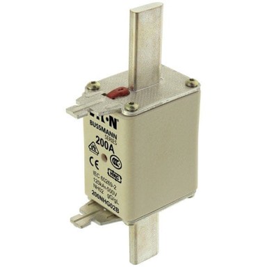 EATON Osigurač, LV, 200 A, AC 500 V, NH02, gl/gg, IEC, dvostruki indikator