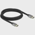 DELOCK Kabel HDMI 48Gbps 8K 60Hz 2m, sivi