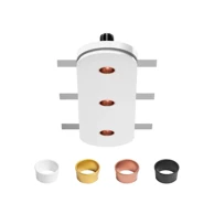 LINEA LIGHT Gipsana ugradbena svjetiljka ip40/1622lm/3000k bijela ral 9003 embossed ll8832