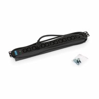 TRITON Razdjelnik 14x Euro C13, ALU + UPS, crna