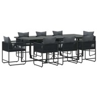 Set za blagovanje 10 dijelova, čelik i poli-ratan