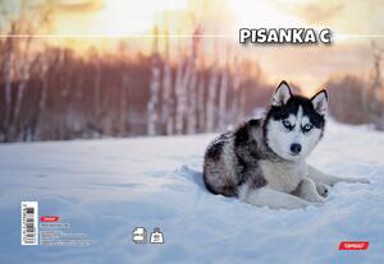 TARGET Pisanka C Životinje, B5, linije, 24 lista, meki uvez