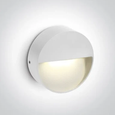 Vanjska zidna LED svjetiljka, DM67359/W/V, 3 W, CCT, IP65, Dark Light, 230 V, bijela