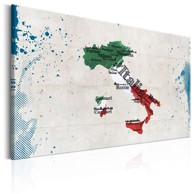 Slika Map Italy 60x40