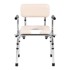VEVOR Stolica za toaletni stol, s podesivim visinom, 415x415x44 mm, siva