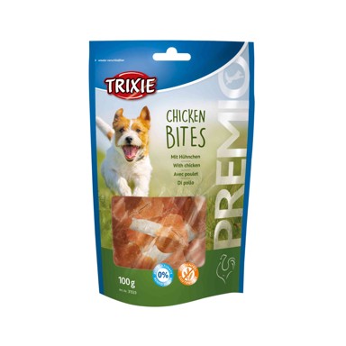 TRIXIE Poslastica za pse Premio Pileći komadi light 100 g