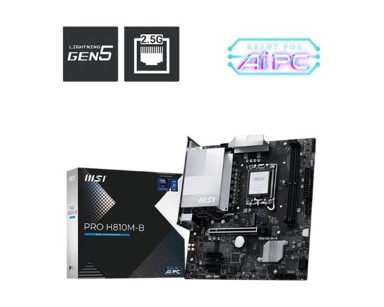 MSI Matična ploča PRO H810M-B, Intel H810, LGA1851, DDR5, mATX