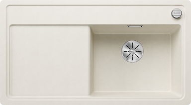 BLANCO Sudoper Zenar 5 S-F InFino, Silgranit, bazen desno, nježno bijela