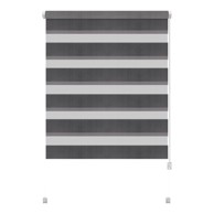 GARDINIA Tamno sive rolete 80x150 cm Zebra 