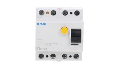EATON Diferencijalni prekidač PF6-40/4/01-A, 112934, 4P, 40 A, 100 mA, tip A