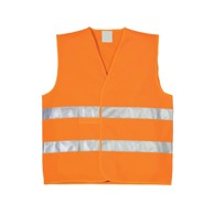 LACUNA Reflektirajući prsluk zaštitni Hi-viz KANES, narančasti, xl