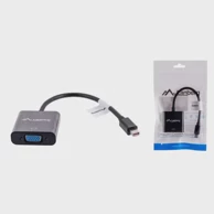 LANBERG Adapter AD-0006-BK 0.2 m VGA (D-Sub) Mini DisplayPort crni