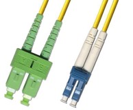 MICROCONNECT Optički patch kabel, SC/APC-LC/UPC, 0.5 m, OS2