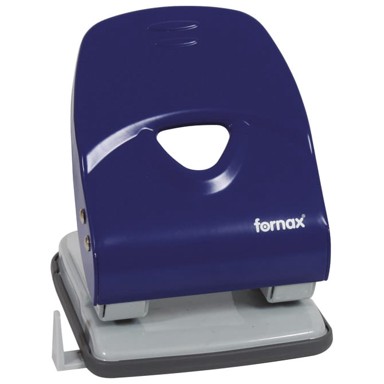 FORNAX Bušilica za papir, 2 rupe, do 40 listova, plava