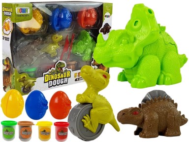PLAY-DOH Kalupi za jaja od dinosaura, 12 kom, 4 boje