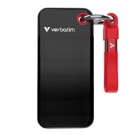 VERBATIM Džepni SSD USB 3.2 1TB, crno-crveni