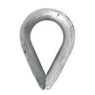 Kaus za uže DIN 6899 za uže 6 mm, 16,5 x 26 mm, 4 kom.