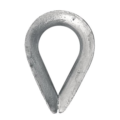 Kaus za uže DIN 6899 za uže 6 mm, 16,5 x 26 mm, 4 kom.