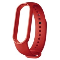 B-STRAP Silicone remen za Xiaomi Mi Band 5/6/7, mahogany red