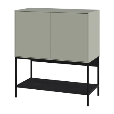 MARCKERIC Zeleni/crni ormarić, 80x90x40 cm Amira