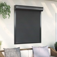 Roleta, 100 x 130 cm, aluminij i poliuretan, antracit