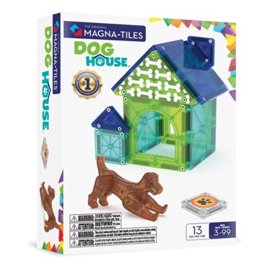MAGNA-TILES Kućica za pse, 13 dijelova, 252027DH