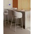 KAVE HOME Krem barska stolica (visine sjedala 65 cm) Maina 