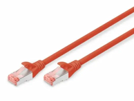 DIGITUS SFTP kabel CAT.6 0,5 m, crveni