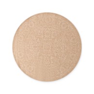 NORTHRUGS Okrugli unutarnji i vanjski tepih Duet Kona ø 160 cm, bež/slonovača