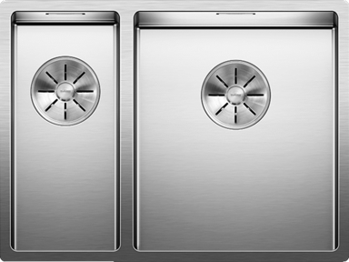 BLANCO Sudoper CLARON 340/180-IF InFino  INOX 18/10, GLAVNI BAZEN DESNO, bez dalj.upr.