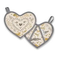 COOKSMART Set s 2 pamučna držača za vruće lonce Woodie