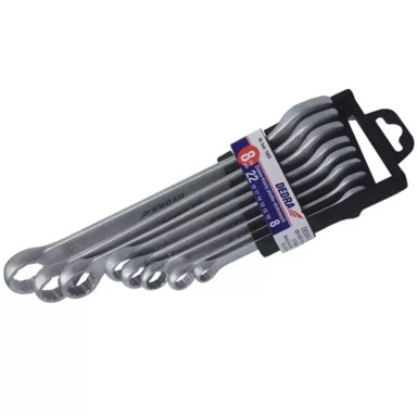 Set viličasto-okastih ključeva 6–19 mm, 8 kom, CrV