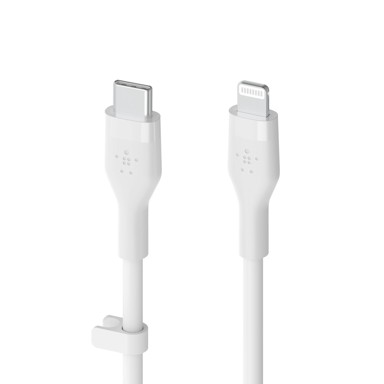 BELKIN Kabel za mobitel Flex Lightning/USB-C 15W 3m, mfi, 15W, bijeli CAA009bt3MWH