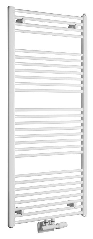 AQUALINE Radijator DIRECT, 600 x 1320 mm, središnji priključak, bijeli