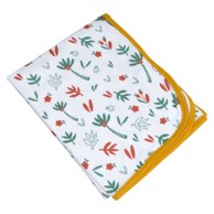 BEBE DOUCEUR Bijela pamučna deka za bebe 75x75 cm Savannah