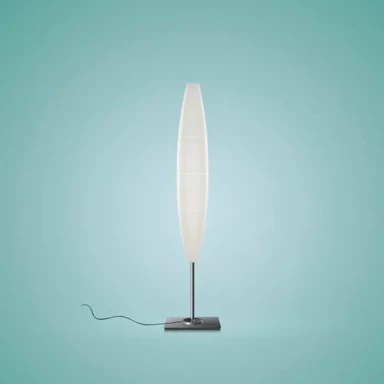 FOSCARINI Stajaća lampa Havana s bazom, bijela