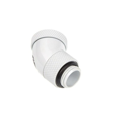 BITSPOWER Kutni adapter 45° Multi-Link, rotirajući, bijeli