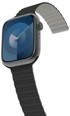 ARAREE Silikonski remen za Apple Watch AR70-01907A, crno-sivi