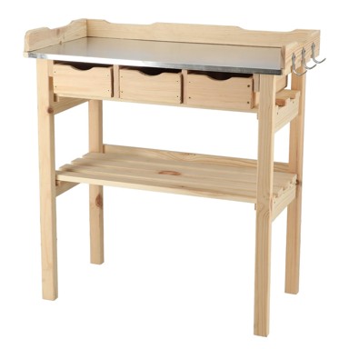 IXIA Stalci za tegle za cvijeće u setu 2 kom od ratana (visina 80 cm), ratan, prirodna